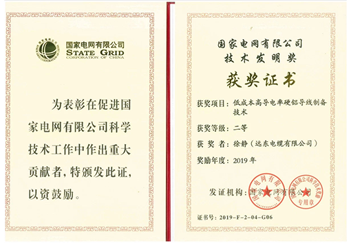 State Grid Corporation of China Technical Invention Award